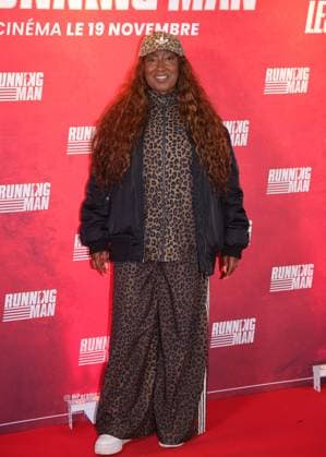 Premiere of the film Running Man Nadège Beausson Diagne 450308 2025 11 03 Paris France  Copyright: xJasminexAissaouix xStarfacex STAR_450308_012