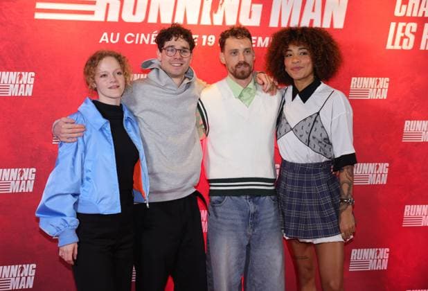 Premiere of the film Running Man Vike 3rdL des guest 450308 2025 11 03 Paris France  Copyright: xJasminexAissaouix xStarfacex STAR_450308_033