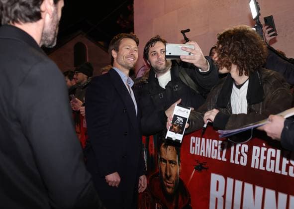 Premiere of the film Running Man Glen Powell 450308 2025 11 03 Paris France  Copyright: xJasminexAissaouix xStarfacex STAR_450308_052