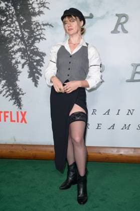 Train Dreams Premiere - Los Angeles, USA LOS ANGELES, USA. November 03, 2025: Sara Beko at the premiere for Train Dreams at Egyptian Theatre Los Angeles CA USA  Copyright: xPaulxSmith Featureflashx