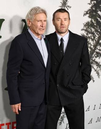 Premiere Of Netflix s Train Dreams HOLLYWOOD, LOS ANGELES, CALIFORNIA, USA - NOVEMBER 03: Harrison Ford and Joel Edgerton arrive at the Premiere Of Netflix s Train Dreams held at The Egyptian Theatre Hollywood on November 3, 2025 in Hollywood, Los Angeles, California, United States., Credit:Juan Pablo Rico Avalon United States, California, Hollywood, The Egyptian Theatre Hollywood Copyright: xJuanxPabloxRicox xAvalonx 1050185852