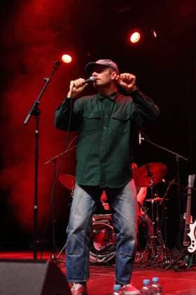 Mac DeMarco at a concert in the Columbiahalle in Berlin, November 3, 2025 Mac DeMarco concert Berlin
