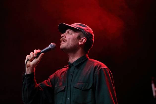 Mac DeMarco at a concert in the Columbiahalle in Berlin, November 3, 2025 Mac DeMarco concert Berlin