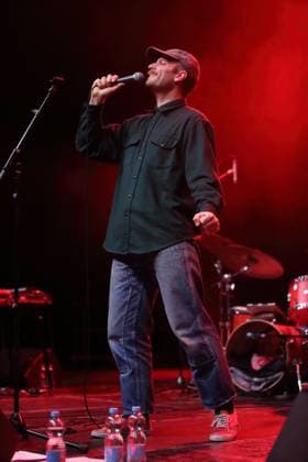 Mac DeMarco at a concert in the Columbiahalle in Berlin, November 3, 2025 Mac DeMarco concert Berlin