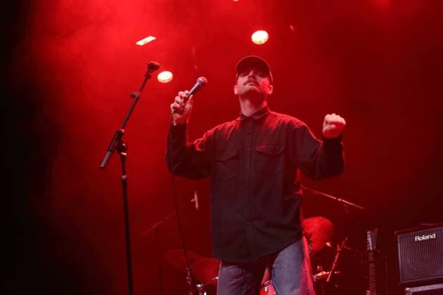 Mac DeMarco at a concert in the Columbiahalle in Berlin, November 3, 2025 Mac DeMarco concert Berlin