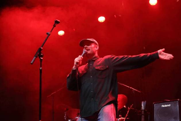Mac DeMarco at a concert in the Columbiahalle in Berlin, November 3, 2025 Mac DeMarco concert Berlin
