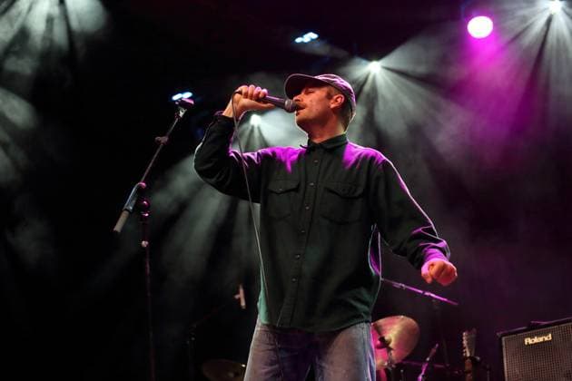 Mac DeMarco at a concert in the Columbiahalle in Berlin, November 3, 2025 Mac DeMarco concert Berlin
