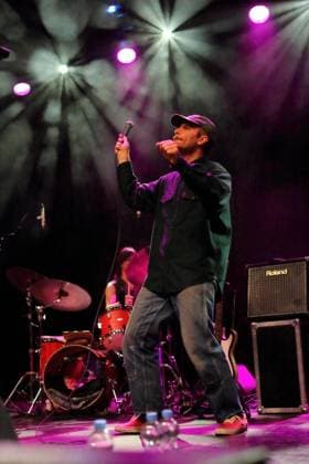 Mac DeMarco at a concert in the Columbiahalle in Berlin, November 3, 2025 Mac DeMarco concert Berlin