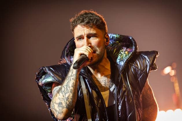 Electric Callboy live in Oslo, Norway Oslo, Norway. 03rd, November 2025. The German band Electric Callboy performs a live concert at Unity Arena in Oslo. Here vocalist Nico Sallach is seen live on stage. Norway, Oslo, Unity Arena  Copyright: xGonzalesxPhoto TerjexDokkenx