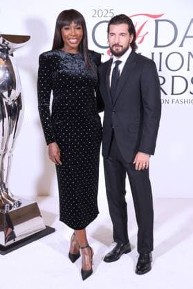 CFDA Awards - NYC Venus Williams and husband Andrea Preti attend the 2025 CFDA Awards in New York on November 3, 2025. Photo by Charles Guerin ABACAPRESS.COM New York City NY United States  Copyright: xGuerinxCharles ABACAx
