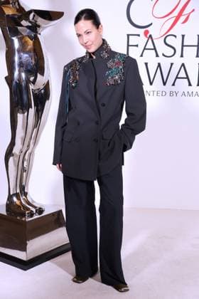 CFDA Awards - NYC Guest attends the 2025 CFDA Awards in New York on November 3, 2025. Photo by Charles Guerin ABACAPRESS.COM New York City NY United States  Copyright: xGuerinxCharles ABACAx