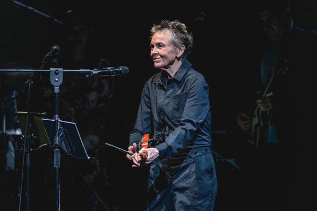Music Concert - LAURIE ANDERSON - XÂ² TOUR 2025 LAURIE ANDERSON during LAURIE ANDERSON - XÂ² TOUR 2025, Music Concert in ROME, Italy, November 03 2025 ROME AUDITORIUM PARCO DELLA MUSICA ENNIO MORRICONE ROMA Italy Copyright: xTommasoxNotarangelox xLiveMediax LPM_2121104