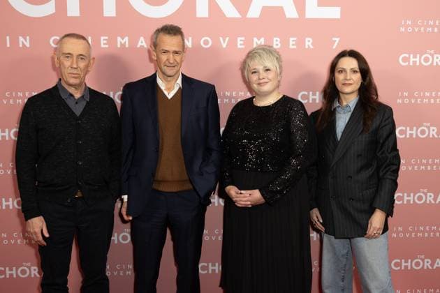 The Choral VIP Screening Guests attend The Choral VIP Screening at the Ham Yard Hotel Featuring: Sir Nicholas Hytner, Alexander Armstrong, Hilary Campbell, Natalie Murray Beale Where: London, United Kingdom When: 03 Nov 2025 Credit: Phil Lewis WENN London United Kingdom Copyright: xPhilxLewis WENNx wenn40761289 PLAAx wenn40761289