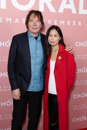 The Choral VIP Screening Guests attend The Choral VIP Screening at the Ham Yard Hotel Featuring: Julian Lloyd Webber, Jiaxin Cheng Where: London, United Kingdom When: 03 Nov 2025 Credit: Phil Lewis WENN London United Kingdom Copyright: xPhilxLewis WENNx wenn40761312 PLAAx wenn40761312