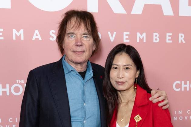 The Choral VIP Screening Guests attend The Choral VIP Screening at the Ham Yard Hotel Featuring: Julian Lloyd Webber, Jiaxin Cheng Where: London, United Kingdom When: 03 Nov 2025 Credit: Phil Lewis WENN London United Kingdom Copyright: xPhilxLewis WENNx wenn40761313 PLAAx wenn40761313