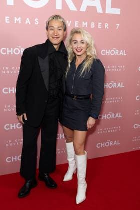 The Choral VIP Screening Guests attend The Choral VIP Screening at the Ham Yard Hotel Featuring: Carlos Gu, British Olympian Aimee Fuller Where: London, United Kingdom When: 03 Nov 2025 Credit: Phil Lewis WENN London United Kingdom Copyright: xPhilxLewis WENNx wenn40761316 PLAAx wenn40761316