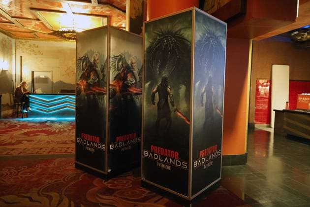 November 3, 2025, Los Angeles, California, USA: General Atmosphere at the World Premiere of 20th Century Studios Predator: Badlands at the TCL Chinese Theatre IMAX Los Angeles USA - ZUMAg107 20251103_zep_g107_063 Copyright: xNinaxPrommerx