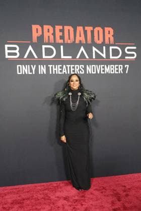 November 3, 2025, Los Angeles, California, USA: Guest at the World Premiere of 20th Century Studios Predator: Badlands at the TCL Chinese Theatre IMAX Los Angeles USA - ZUMAg107 20251103_zep_g107_088 Copyright: xNinaxPrommerx
