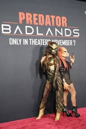 November 3, 2025, Los Angeles, California, USA: Guests at the World Premiere of 20th Century Studios Predator: Badlands at the TCL Chinese Theatre IMAX Los Angeles USA - ZUMAg107 20251103_zep_g107_090 Copyright: xNinaxPrommerx