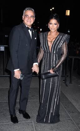 Outside arrivals during the 2025 CFDA Awards at The American Museum of Natural History Featuring: Bibhu Mohapatra and Tamron Hall Where: New York, United States When: 03 Nov 2025 Credit: Darla Khazei INSTARimages EDITORIAL USE ONLY. NOT FOR USE BY NEWSPAPERS BASED IN THE UK. Copyright: xx instar55240200