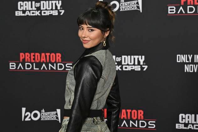 Xochitl Gomez at the premiere of the movie Predator Badlands at the TCL Chinese Theater Los Angeles, 03 11 2025 Foto:xD.xStarbuckx xFuturexImagex predator_5147