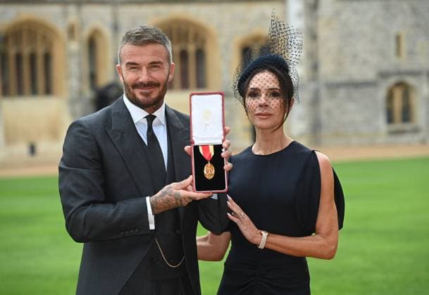 David Beckham is Knighted at Windsor Castle David Beckham is knighted by King Charles at Windsor Castle, Windsor, Berkshire, UK on the 4th November, 2025. Picture by Eddie Mulholland WPA-Pool Windsor Windsor Castle Berskshire United Kingdom 