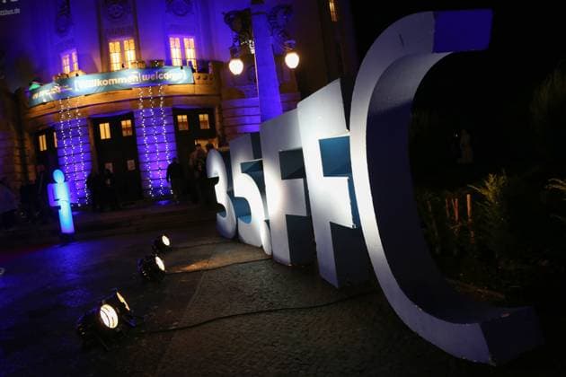 November 4, 2025, Cottbus, Brandenburg, Germany: An exterior view of the Staatstheater Cottbus ahead of the opening ceremony of the 35th FilmFestival Cottbus (FFC), one of the leading events dedicated to Eastern European cinema. The 2025 edition runs from November 4 to 9, presenting around 140 films from more than 40 countries. Held in Cottbus, a bilingual German-Sorbian city near the Polish border, the festival brings together filmmakers, industry representatives, and audiences to celebrate cultural diversity and promote Central and Eastern European cinema. Cottbus Germany - ZUMAf146 20251104_zip_f146_003 Copyright: xRouzbehxFouladix