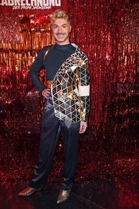 Sam Dylan at the premiere of the new ProSieben show Die Abrechnung Der Promi Showdown at Festsaal Kreuzberg in Berlin on 04 11 2025