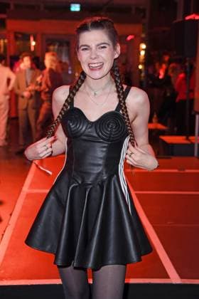 Klaudia Giez at the premiere of the new ProSieben show Die Abrechnung Der Promi Showdown at Festsaal Kreuzberg in Berlin on 04 11 2025