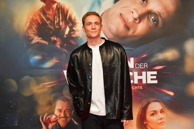 Matthias Schweighoefer at the Das Leben der Wuensche movie premiere on 4 11 2025 at the Mathaeser Filmpalast in Munich Matthias Schweighoefers Das Leben der Wuensche movie premiere in Munich