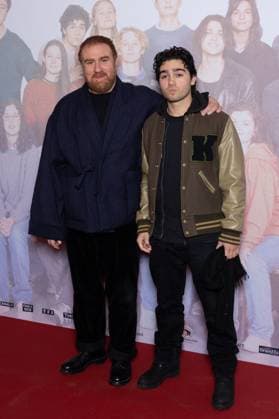 T as Pas Change Paris Film Premiere Michael Abiteboul and his son Kolia attends T as Pas Changé Paris Film Premiere at Pathe Palace on November 04, 2025 in Paris, France. Photo by Nasser Berzane ABACAPRESS.COM Paris France  Copyright: xBerzanexNasser ABACAx