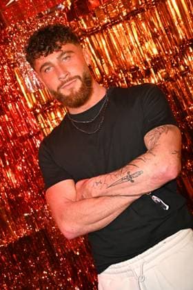 Umut Tekin at the premiere event for the launch of the reality format Die Abrechnung Der Promi Showdown from November 6, 2025 on ProSieben and Joyn in the Festsaal Kreuzberg on November 4, 2025 in Berlin Die Abrechnung Premiere event for the new Pro7 reality show in Berlin