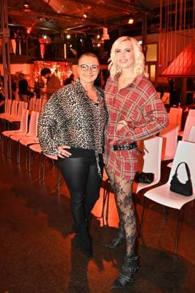 Alida Kurras and Verena Kerth at the premiere event for the launch of the reality format The Reckoning The Celebrity Showdown from November 6, 2025 on ProSieben and Joyn in the Festsaal Kreuzberg on November 4, 2025 in Berlin The Reckoning Premiere event for the new Pro7 reality show in Berlin