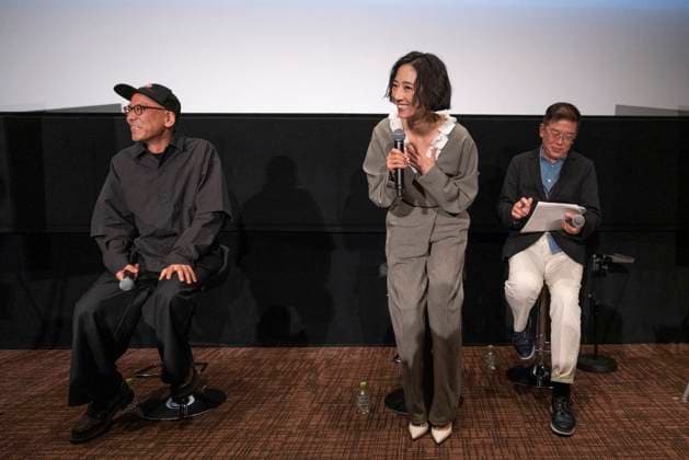 (L-R) Mariko Tetsuya (Director), Gwei Lun-mei (actor), November 4, 2025 - Dear Stranger screening and Q&A at the Tokyo International Film Festival in Tokyo, Japan.  aflo_309298813