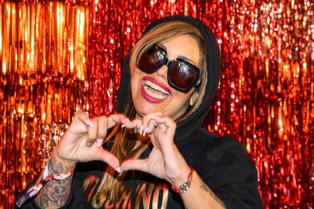 GER, Berlin, pictured from l Patricia Blanco, at the premiere of the new reality show Die Abrechnung Der Promi Showdown at Festsaal Kreuzberg, 04 11 2025 Copyright: HMBxMedia UwexKoch