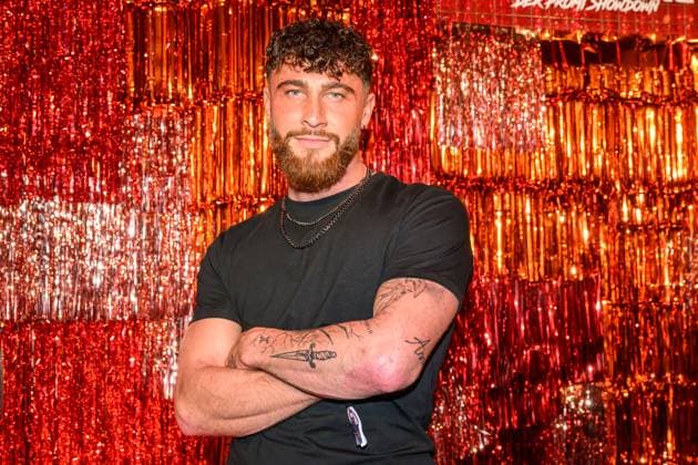 GER, Berlin, pictured from l Umut Tekin, at the premiere of the new reality show ãDie Abrechnung Ð Der Promi Showdown at Festsaal Kreuzberg, 04 11 2025 Copyright: HMBxMedia UwexKoch