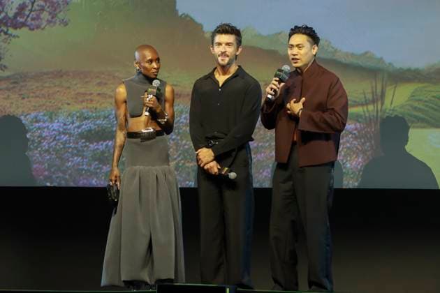 premiere of Wicked: Part II in Sao Paulo Sao Paulo (SP), 04 11 2025 - Cinema Wicked II SP British actress Cynthia Erivo (Elphaba), Jon M. Chu (director), actor Jonathan Bailey (Fiyero), during the premiere of Wicked: Part II, held at Suhai Music Hall in Sao Paulo on Tuesday, November 4, 2025. (Foto: Leco Viana Thenews2 imago images) premiere of Wicked: Part II in Sao Paulo  Copyright: xLecoxVianax