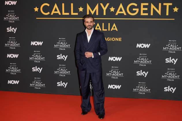 Call my agent Italia terza stagione red carpet in Rome - 04 Nov 2025 Gianmarco Surino attends the red carpet of Sky tv program Call my agent Italia terza stagione. Rome Italy Copyright: xMarioxCartellix xSOPAxImagesx _DSC2801