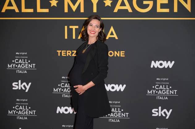 Call my agent Italia terza stagione red carpet in Rome - 04 Nov 2025 Daniela Virgilio attends the red carpet of Sky tv program Call my agent Italia terza stagione. Rome Italy Copyright: xMarioxCartellix xSOPAxImagesx _DSC2994