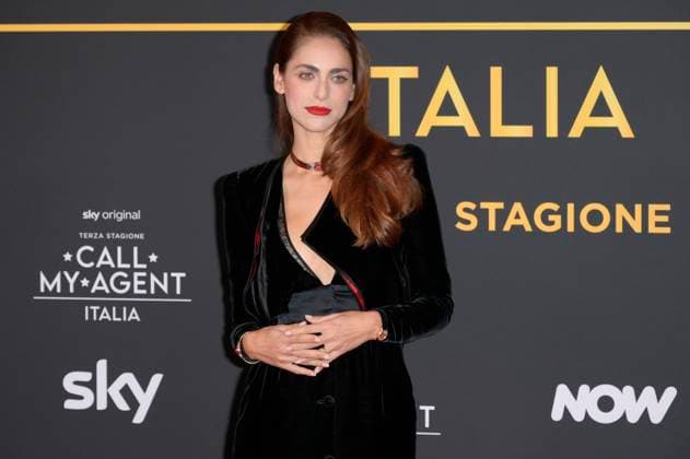 Call my agent Italia terza stagione red carpet in Rome - 04 Nov 2025 Miriam Leone attends the red carpet of Sky tv program Call my agent Italia terza stagione. Rome Italy Copyright: xMarioxCartellix xSOPAxImagesx _DSC3066