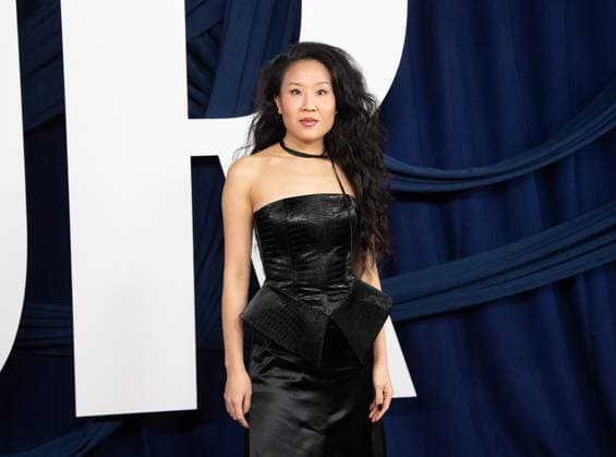 Kim Shui arrives on the red carpet for the Glamour Women of the Year Awards on Tuesday, November 4, 2025 at The Plaza Hotel in New York City.  NYP20251104513 SERENAxXUxNING