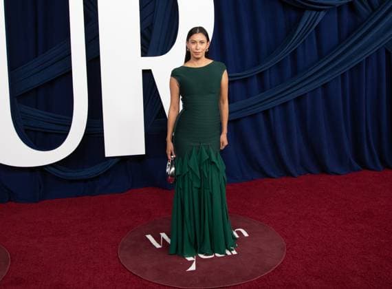 Michelle Ochs arrives on the red carpet for the Glamour Women of the Year Awards on Tuesday, November 4, 2025 at The Plaza Hotel in New York City.  NYP20251104542 SERENAxXUxNING