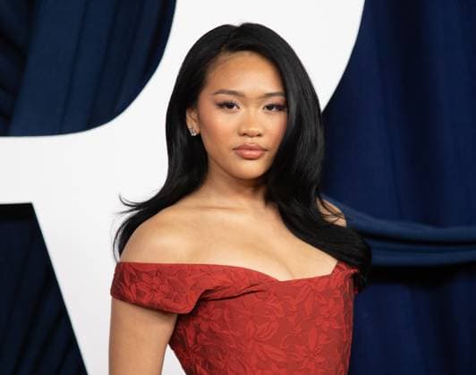 Sunisa Lee arrives on the red carpet for the Glamour Women of the Year Awards on Tuesday, November 4, 2025 at The Plaza Hotel in New York City.  NYP20251104573 SERENAxXUxNING