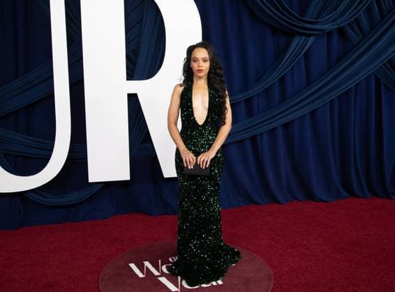 Bianca Lawson arrives on the red carpet for the Glamour Women of the Year Awards on Tuesday, November 4, 2025 at The Plaza Hotel in New York City.  NYP20251104527 SERENAxXUxNING