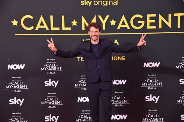 Rome, Italy: Rome, Cinema The Space Moderno Premiere of the Sky Series Call My Agent - Italy , In the photo: Maurizio Lastrico Rome Italy  - ZUMAp169 20251104_zea_p169_1444 Copyright: xVincenzoxLandix