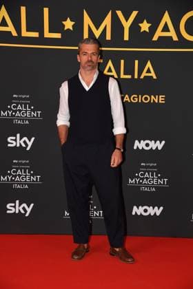 Rome, Italy: Rome, Cinema The Space Moderno Premiere of the Sky Series Call My Agent - Italy , In the photo: Luca Argentero Rome Italy  - ZUMAp169 20251104_zea_p169_1481 Copyright: xVincenzoxLandix