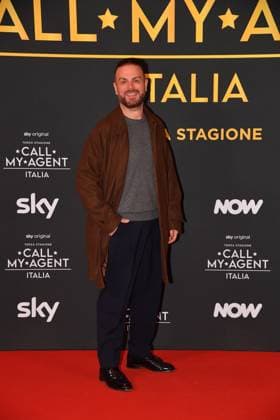 Rome, Italy: Rome, Cinema The Space Moderno Premiere of the Sky Series Call My Agent - Italy , In the photo: Antonello Lauretti Rome Italy  - ZUMAp169 20251104_zea_p169_1489 Copyright: xVincenzoxLandix