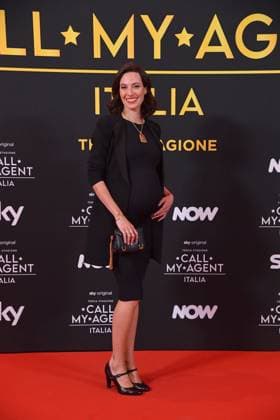 Rome, Italy: Rome, Cinema The Space Moderno Premiere of the Sky Series Call My Agent - Italy , In the photo: Daniela Virgilio Rome Italy  - ZUMAp169 20251104_zea_p169_1493 Copyright: xVincenzoxLandix