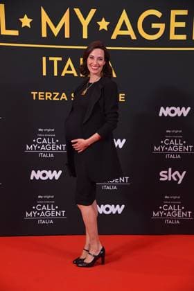 Rome, Italy: Rome, Cinema The Space Moderno Premiere of the Sky Series Call My Agent - Italy , In the photo: Daniela Virgilio Rome Italy  - ZUMAp169 20251104_zea_p169_1495 Copyright: xVincenzoxLandix