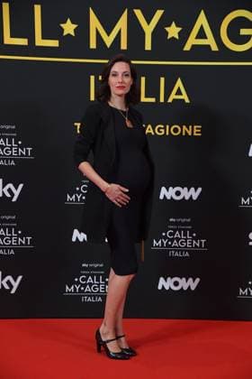 Rome, Italy: Rome, Cinema The Space Moderno Premiere of the Sky Series Call My Agent - Italy , In the photo: Daniela Virgilio Rome Italy  - ZUMAp169 20251104_zea_p169_1490 Copyright: xVincenzoxLandix